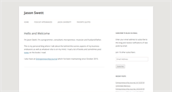 Desktop Screenshot of jasonswett.net